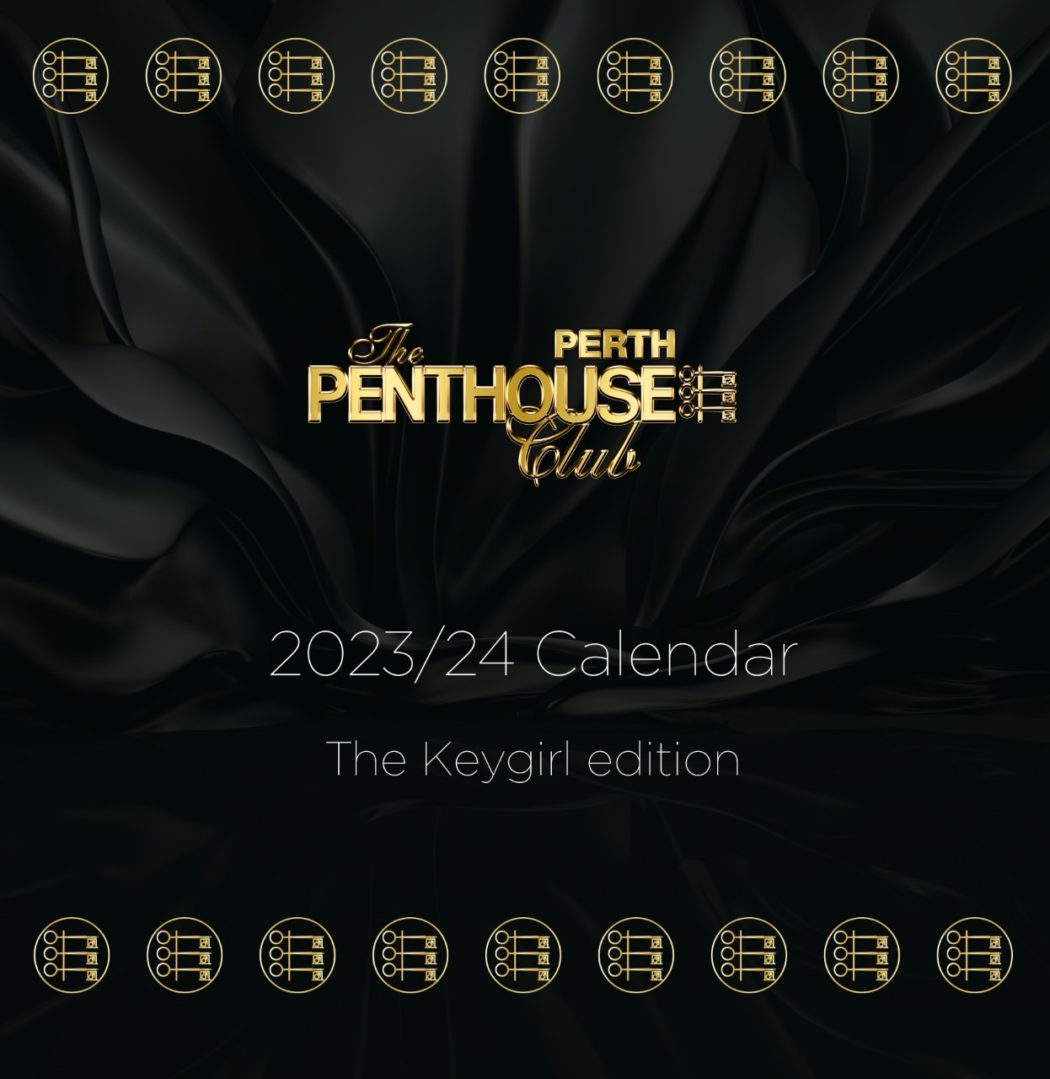 Penthouse Perth Keygirl Calendar 2023/24 Penthouse Club Perth